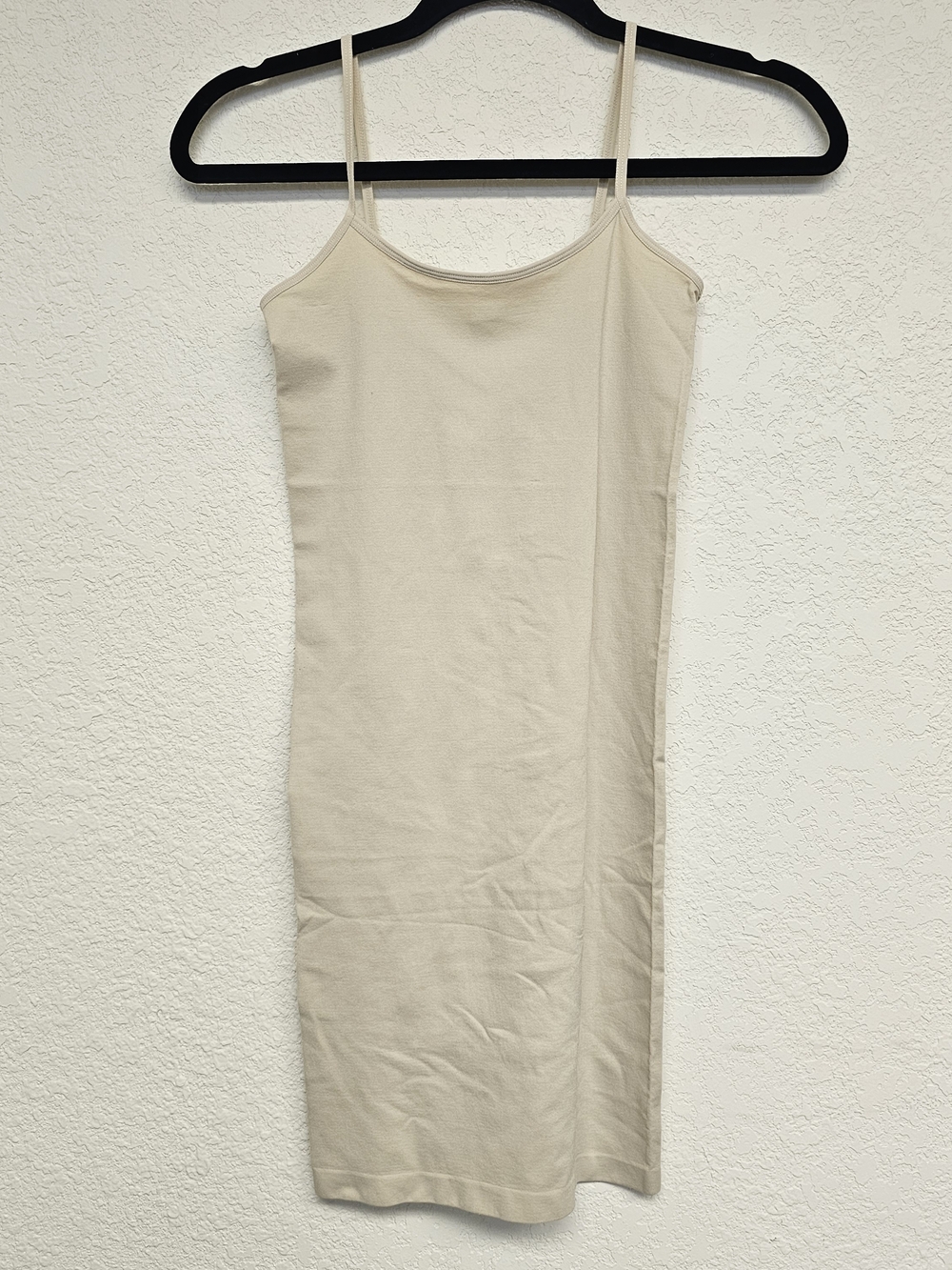 Yelete Cream Slim Slip Chemise